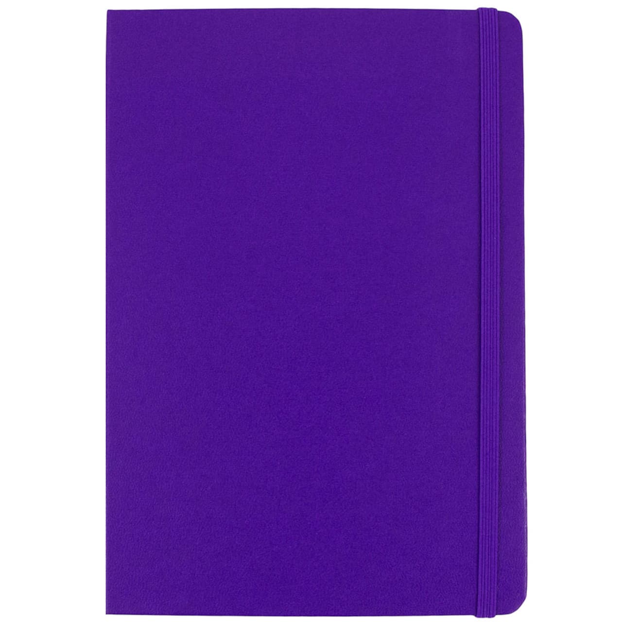 JAM Paper Large Hardcover Notebook with Elastic Band